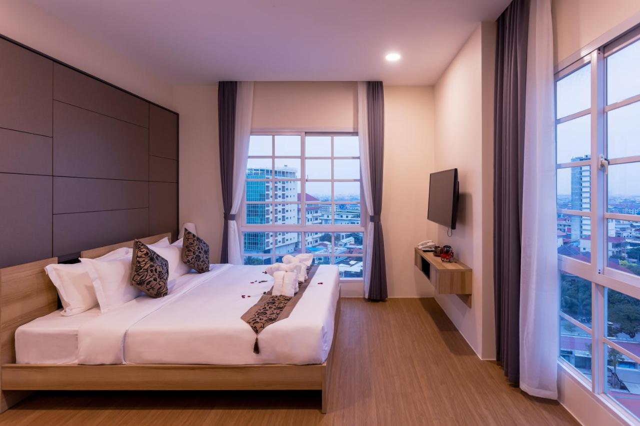 Tk View Hotel & Apartment Phnom Penh Extérieur photo