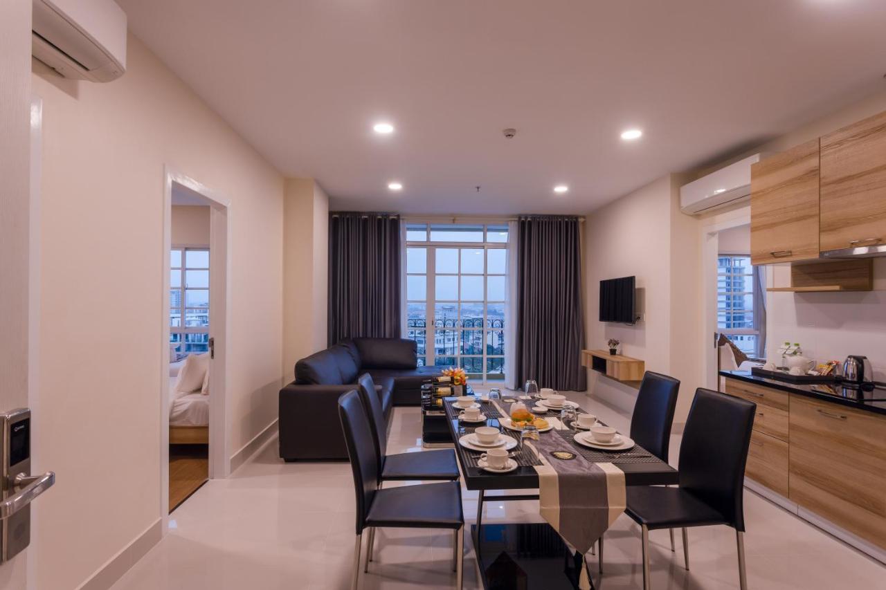 Tk View Hotel & Apartment Phnom Penh Extérieur photo