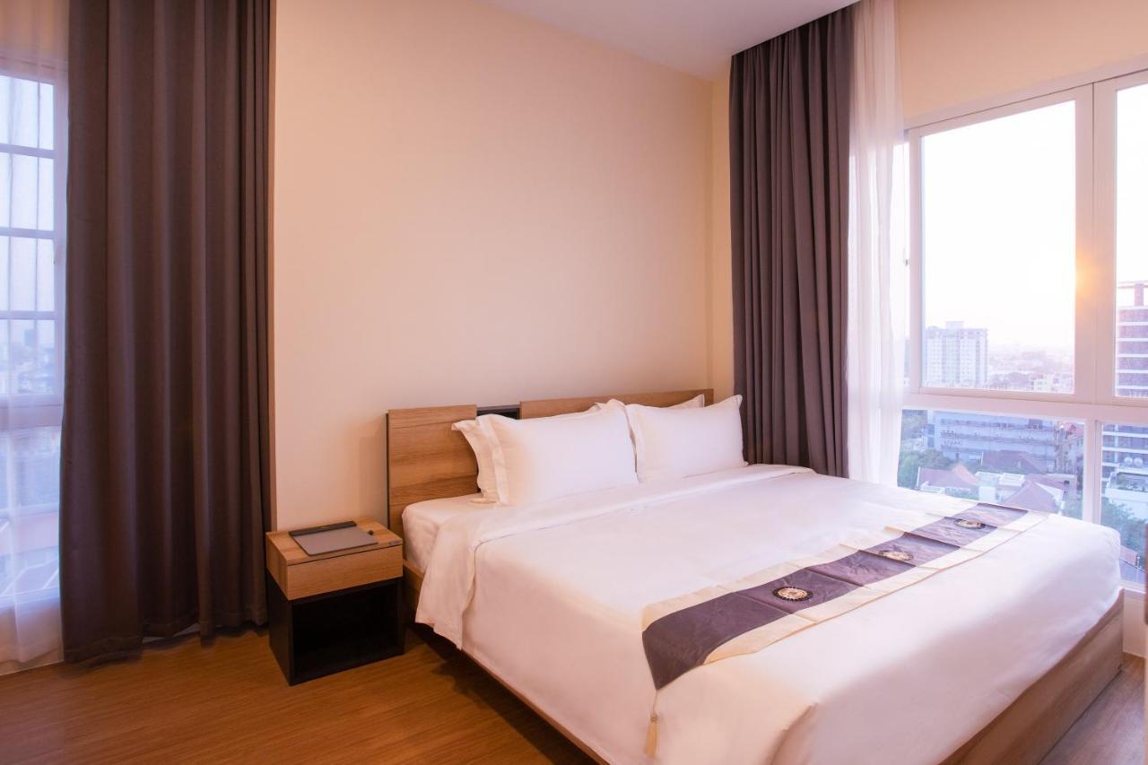 Tk View Hotel & Apartment Phnom Penh Extérieur photo